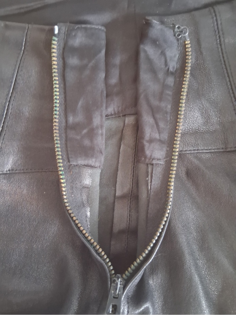 🪦 Kiki de Montparnasse Lambskin Leather Skinny Pant Size XS 🪦 - Picture 7 of 8